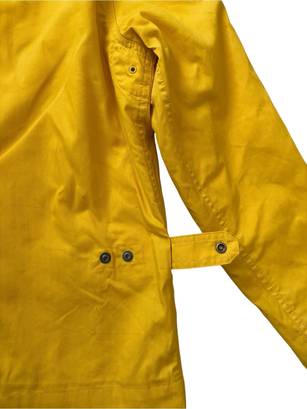 Taylor Stitch Watts Chore Utility Rugged Outdoor Waxed Jacket Canary Size 40/M - Picture 9 of 16